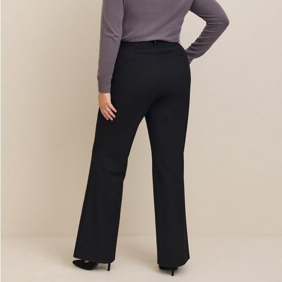 Torrid - Studio Black Pants Bootcut - Picture 3 of 6
